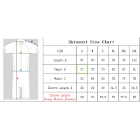 Size chart for Skinsuit(Long/Short)