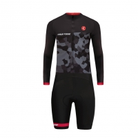 Uglyfrog Spring/Summer/Autumn Long Sleeve Cycling Skinsuit