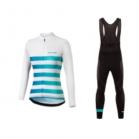 Uglyfrog Women's Cycling Long Sleeve Breathable Jersey Set