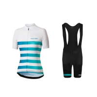 Uglyfrog Women's Cycling Jersey+3D Padded Shorts Short Sleeve 03