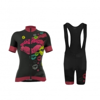 Uglyfrog Women's Cycling Jersey+3D Padded Shorts Short Sleeve 07