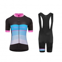 Uglyfrog Women's Cycling Jersey+3D Padded Shorts Short Sleeve 12