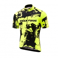 Uglyfrog Mens Cycling Jersey White/Red/Black/Blue Road Cycling