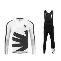 Uglyfrog Winter Thermal Bike Top + Cycling Bib tights set